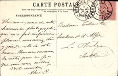 CPA Grenoble La Place Victor Hugo et la chaine des Alpes