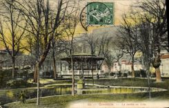 CPA Grenoble Le Jardin de Ville