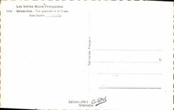 CPA Grenoble Vue generale et le Cours Jean Jaures