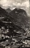 CPA Grenoble Vue aerienne sur la Ville Le Tronche et le Saint Eynard