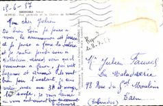 CPA Grenoble (Isere) Vue generale et la Chaine de Belledonne