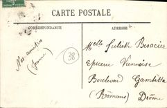 CPA Grenoble Porte de la Tronche et le Saint Eynard