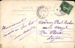 CPA Marseille De Marseille recevez ces fleurs