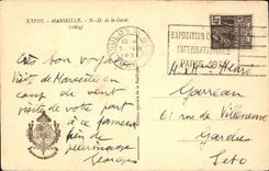 CPA Marseille N D de la Garde