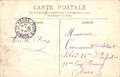 CPA Marseille Le Chateau d'If et les Iles du Frioul Coucher de Soleil