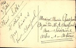 CPA Marseille Le Chateau d'If vue prise en mer