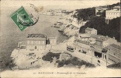 CPA Marseille Promenade de la Corniche