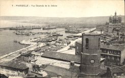 CPA Marseille Vue Generale de la Joliette
