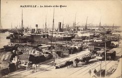 CPA Marseille La Joliette et les Quais