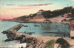 CPA Marseille Promenade de la Corniche (Palace Hotel)