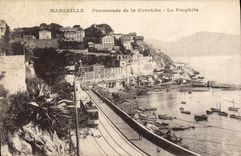 CPA Marseille Promenade de la Corniche Le Prophete