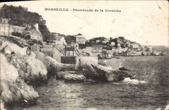 CPA Marseille Promenade de la Corniche