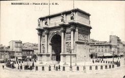 CPA Marseille Place d'Aix