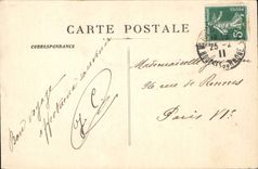 CPA Marseille Statue de N D de la Garde