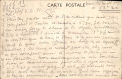 CPA Marseille Un coup de Mistral a Marseille