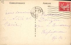 CPA Marseille La Prefecture Tramway