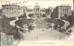 CPA Marseille Le Palais Longchamp