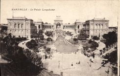 CPA Marseille Le Palais Longchamp