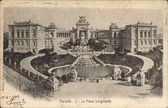 CPA Marseille Le Palais Longchamp