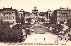 CPA Marseille L'ensemble du Palais de Longchamp (chef d'oeuvre de l'architecte Esperandieu)