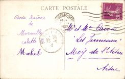 CPA Marseille Le Palais Longchamp