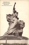 CPA Marseille Jardin du Pharo Monument Aux Heros de la mer