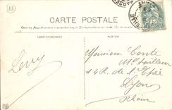 CPA Marseille La Bourse Tramways