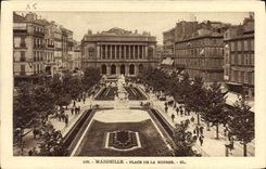 CPA Marseille Place de la Bourse