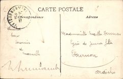 CPA Marseille La Prefecture Tramway