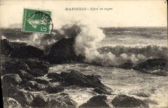 CPA Marseille Effet de vague