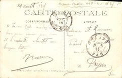 CPA Marseille La Prefecture Tramway