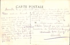 CPA Marseille La Cathedrale et le canal de la Douane