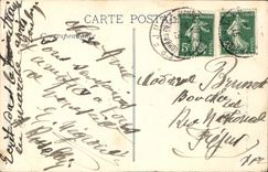 CPA Marseille Palais Longchamp Motif Central