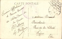 CPA Marseille N D de la Garde a travers les pins