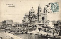 CPA Marseille La Cathedrale