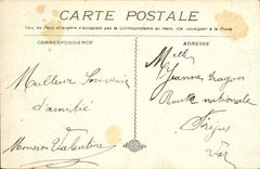 CPA Marseille La Rue Noailles Tramway