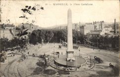 CPA Marseille la Place Castellane