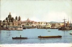 CPA Marseille La Joliette Bateaux