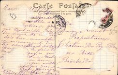 CPA Marseille Basilique de Notre Dame de la Garde vue prise de la Passerelle de l'Ascenseur