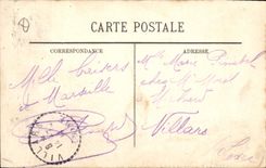 CPA Marseille Panorama vu a vol d'oiseau