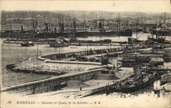 CPA Marseille Bassins et Quais de la Joliette