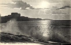 CPA Marseille Soleil couchant a Marseille