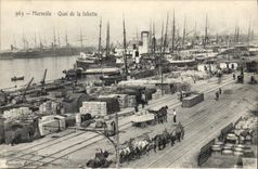 CPA Marseille Quai de la Joliette