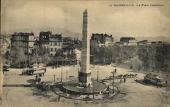 CPA Marseille La Place Castellane