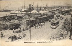 CPA Marseille Le Quai de la Joliette