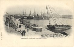 CPA Marseille Le Quai des Forges