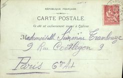 CPA Marseille La Baignade aux Pierres Plates (Le Fort Saint Jean)