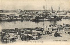 CPA Marseille Le Quai au Souffre