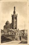 CPA Marseille La Basilique Notre Dame de la Garde