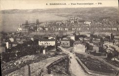 CPA Marseille Vue Panoramique